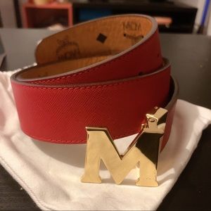 MCM Claus M Reversible Belt 1.75” in Visetos